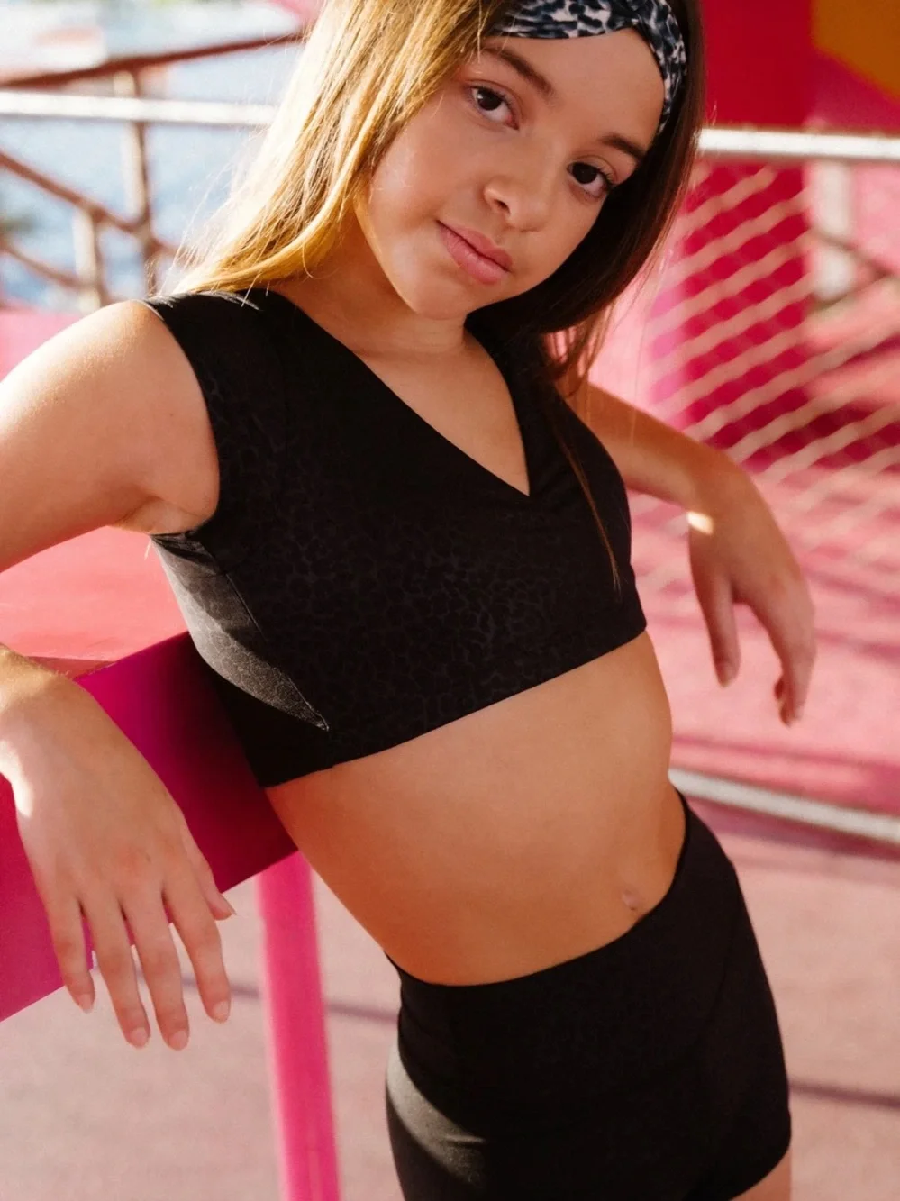 Five Dancewear Turnaround Top - Black - CXL